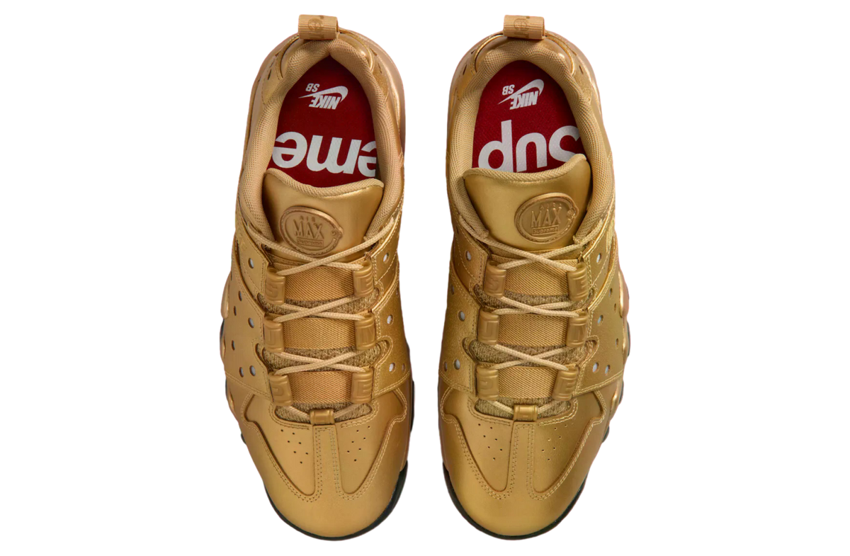 Supreme x Nike SB Air Max CB 94 Low Metallic Gold / Black - Image 4
