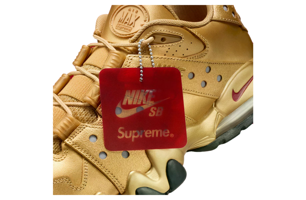 Supreme x Nike SB Air Max CB 94 Low Metallic Gold / Black - Image 7