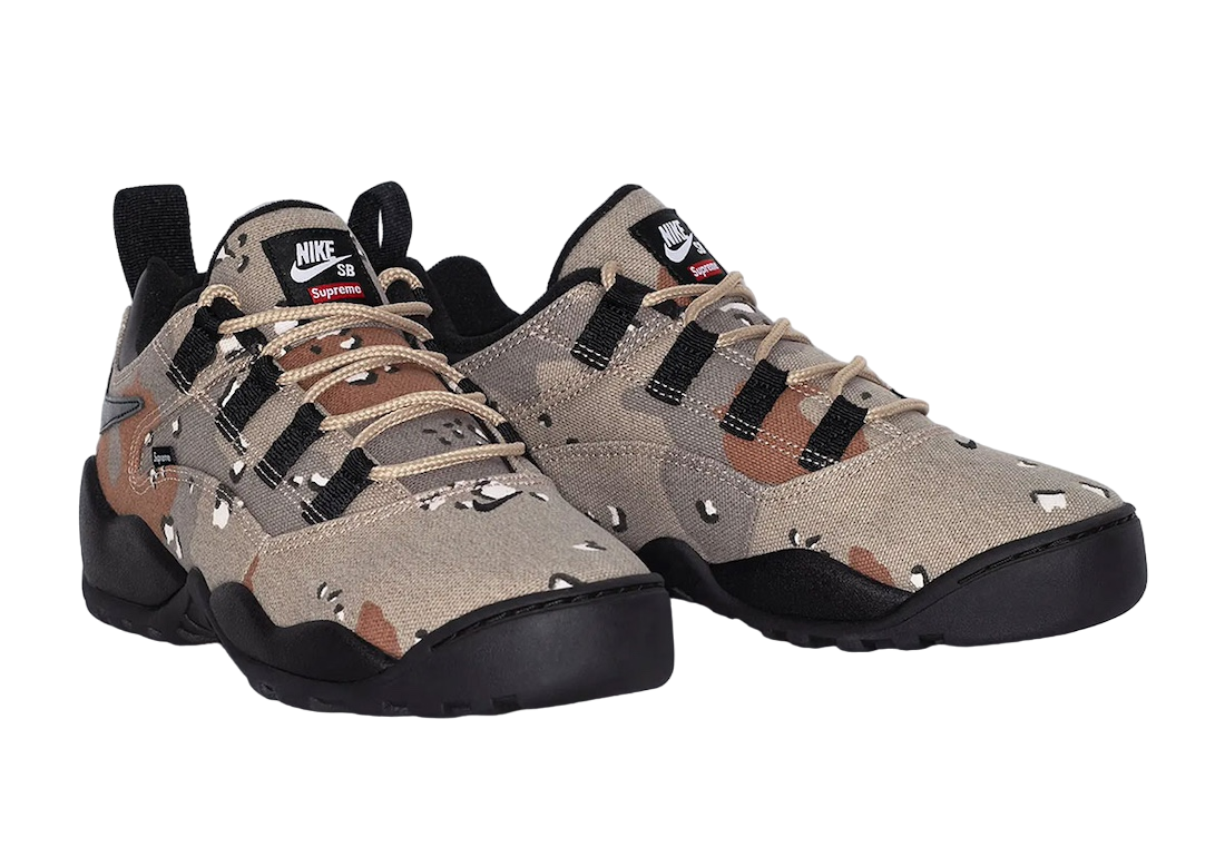 Supreme x Nike SB Darwin Low Camo - Image 2