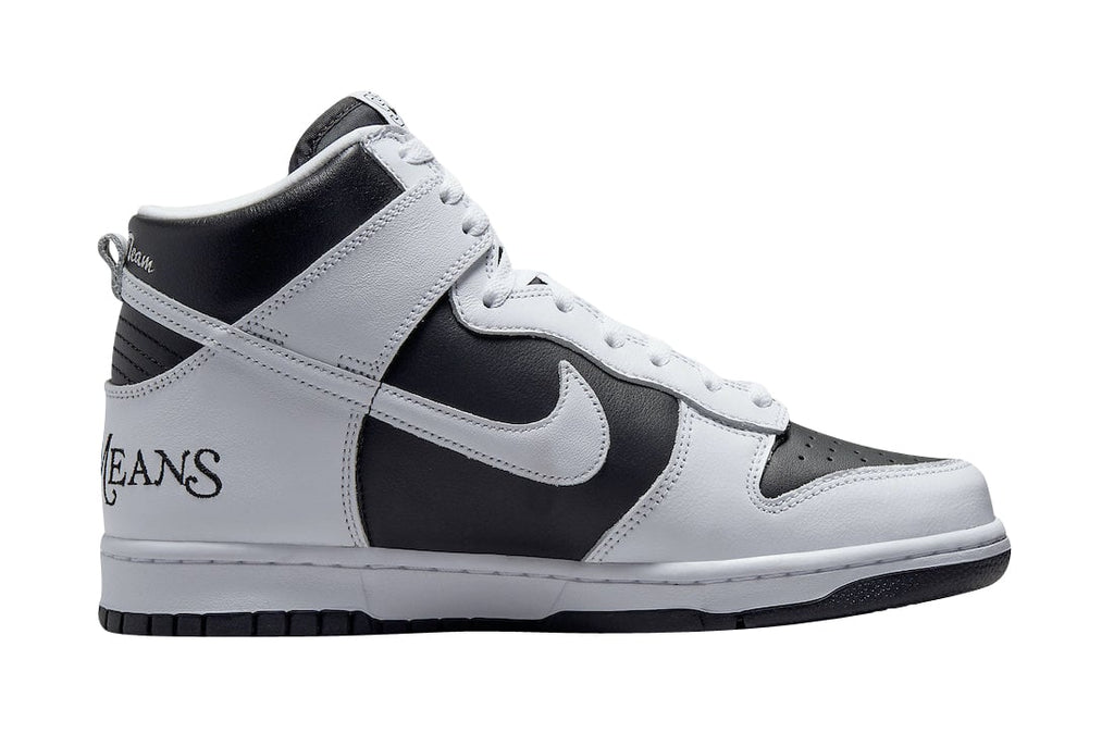 Supreme x Nike SB Dunk High By Any Means Black White - Image 3