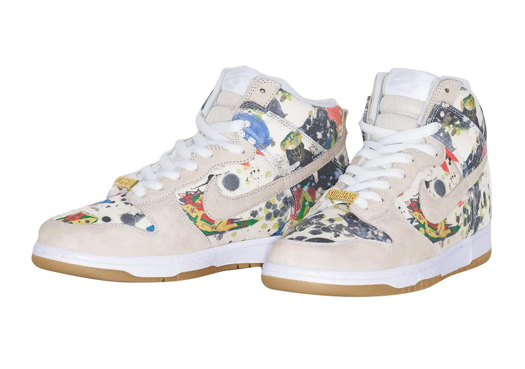 Supreme x Nike SB Dunk High Rammellzee - Image 2