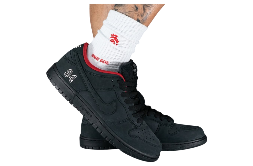 Supreme x Nike SB Dunk Low 94 Black 2025 - Image 2