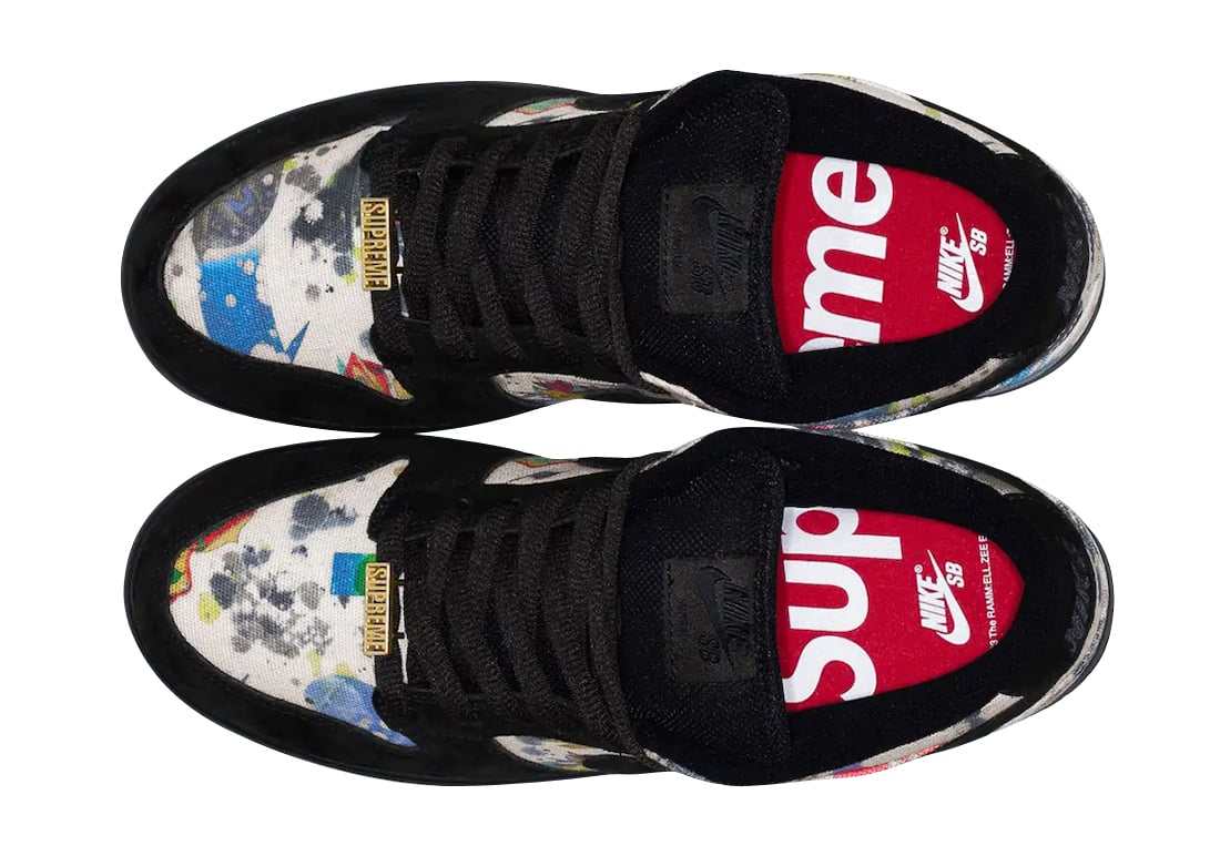 Supreme x Nike SB Dunk Low Rammellzee - Image 4