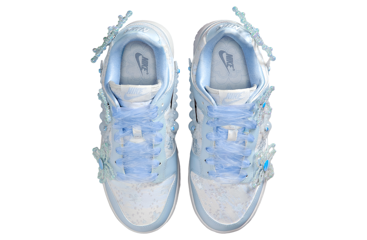 Susan Fang x Nike Dunk Low Summit White / Wolf Grey - Image 4
