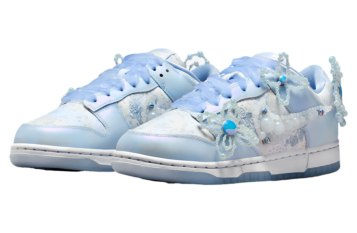 Susan Fang x Nike Dunk Low Summit White / Wolf Grey - Image 5