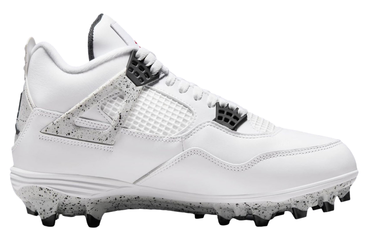 The Air Jordan 4 White / Tech Grey - Image 4