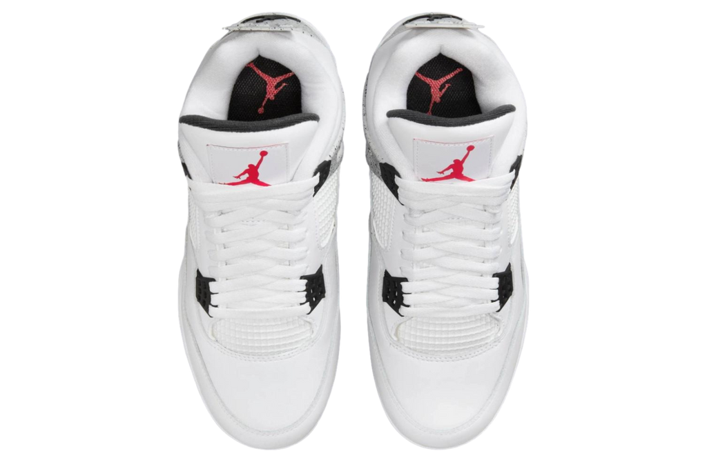 The Air Jordan 4 White / Tech Grey - Image 5