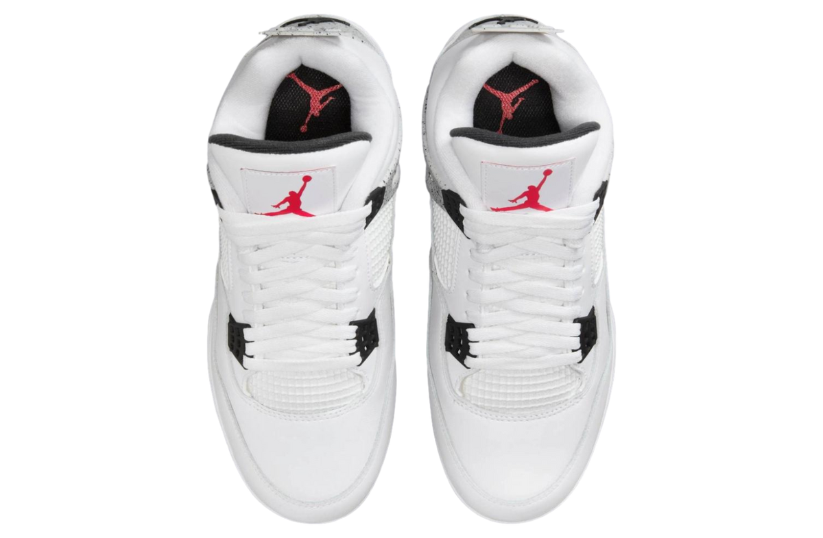 The Air Jordan 4 White / Tech Grey - Image 5