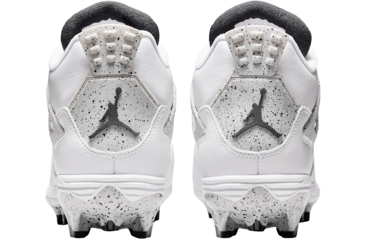 The Air Jordan 4 White / Tech Grey - Image 6