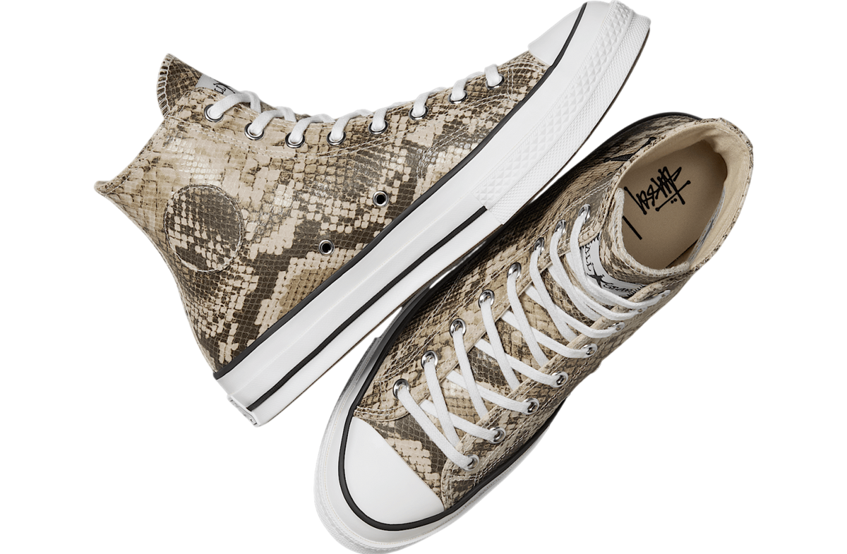 The Stussy x Converse Chuck 70 Snakeskin - Image 4