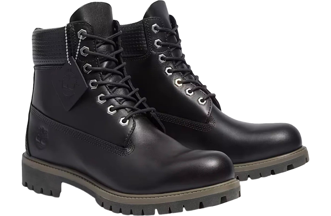 Timberland 6 Inch Premium Waterproof Black Dark Brown - Image 2