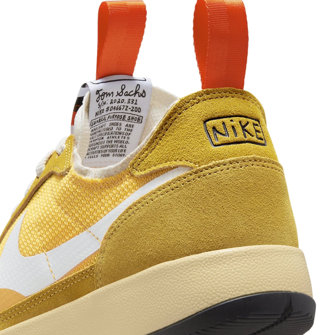 Tom Sachs x NikeCraft General Purpose Shoe Dark Sulfur - Image 9