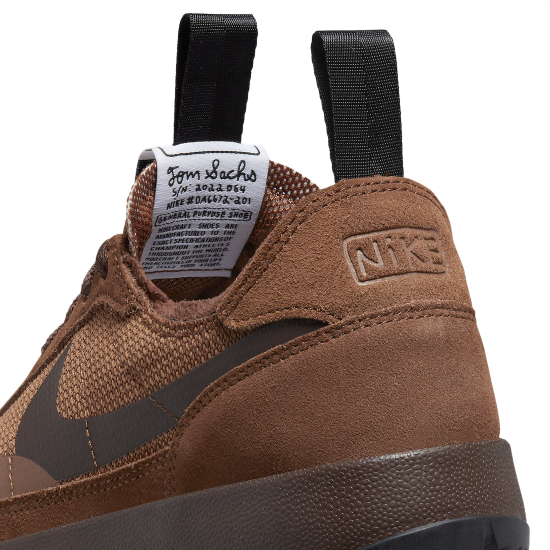 Tom Sachs x NikeCraft General Purpose Shoe Field Brown - Image 9