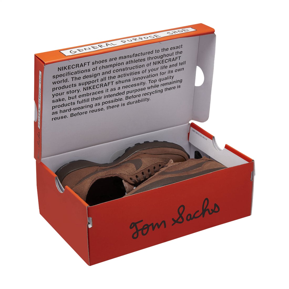 Tom Sachs x NikeCraft General Purpose Shoe Field Brown - Image 10