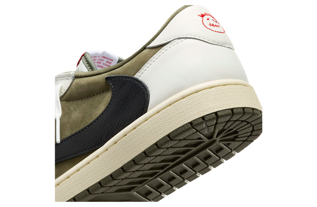 Travis Scott x Air Jordan 1 Low OG Medium Olive - Image 8