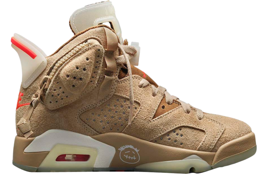 Travis Scott x Air Jordan 6 British Khaki - Image 3