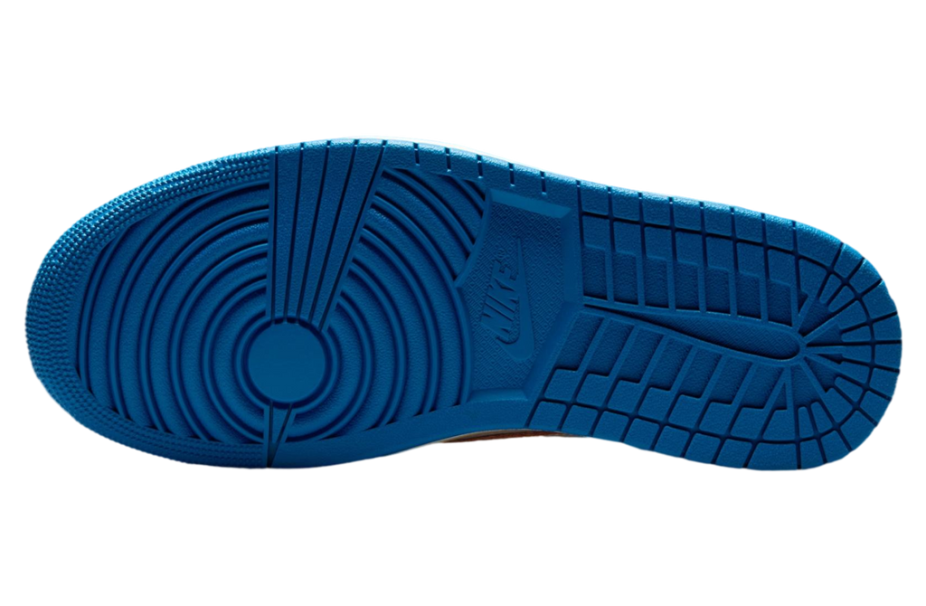 Travis Scott x Fragment Air Jordan 1 Low Sail / Military Blue - Image 6
