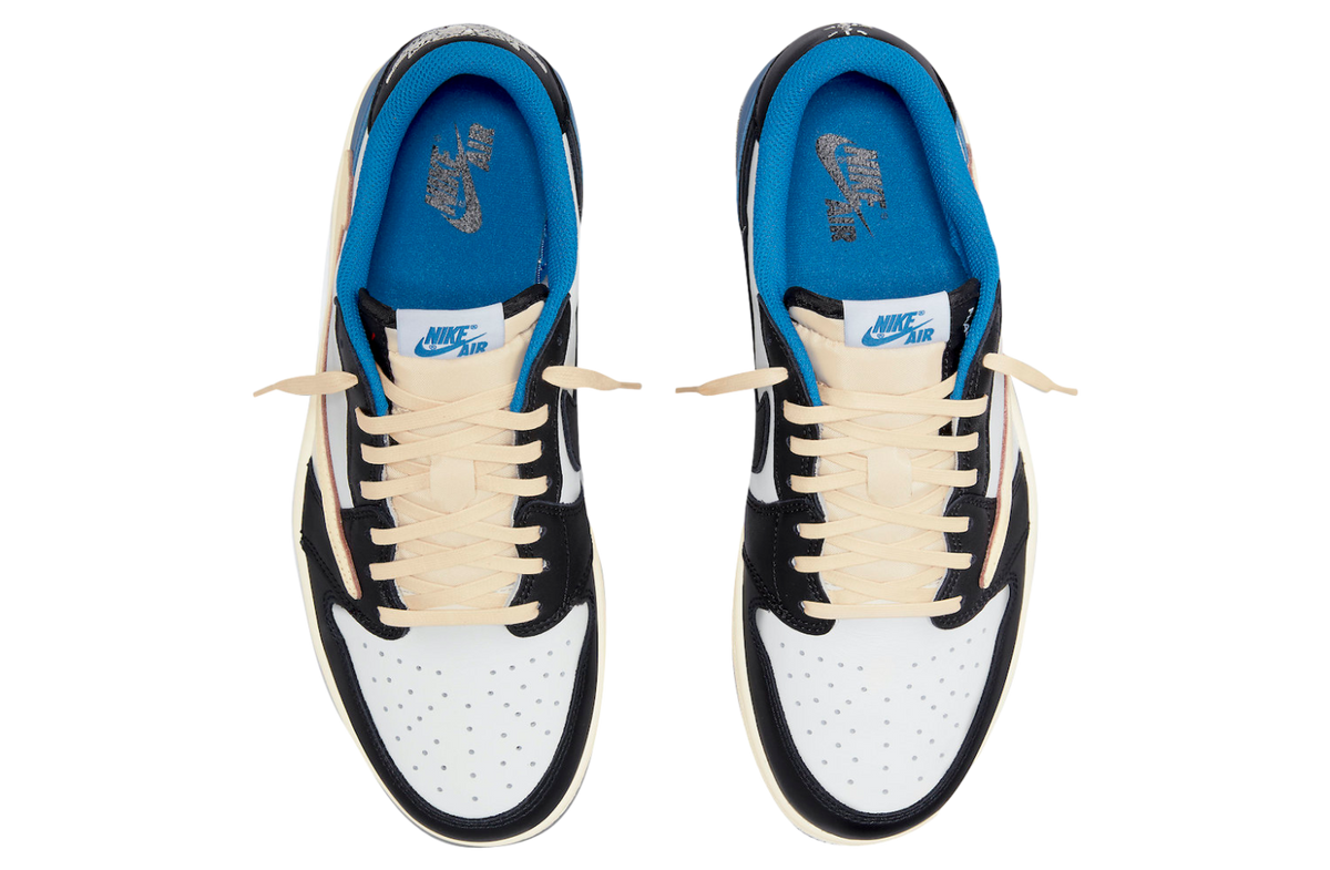 Travis Scott x fragment x Air Jordan 1 Low OG - Image 4