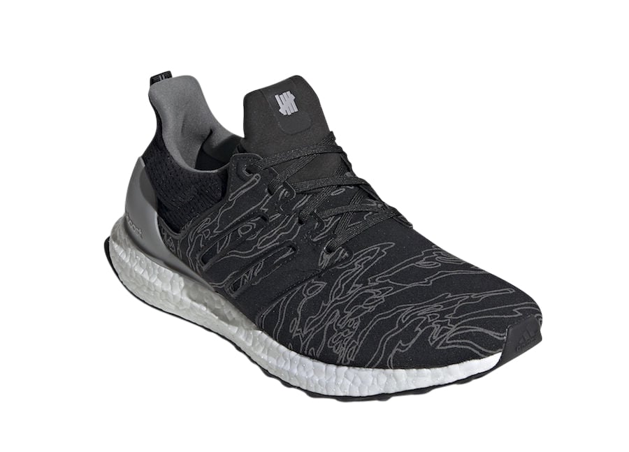 Undefeated x adidas Ultra Boost Core Black - Image 2