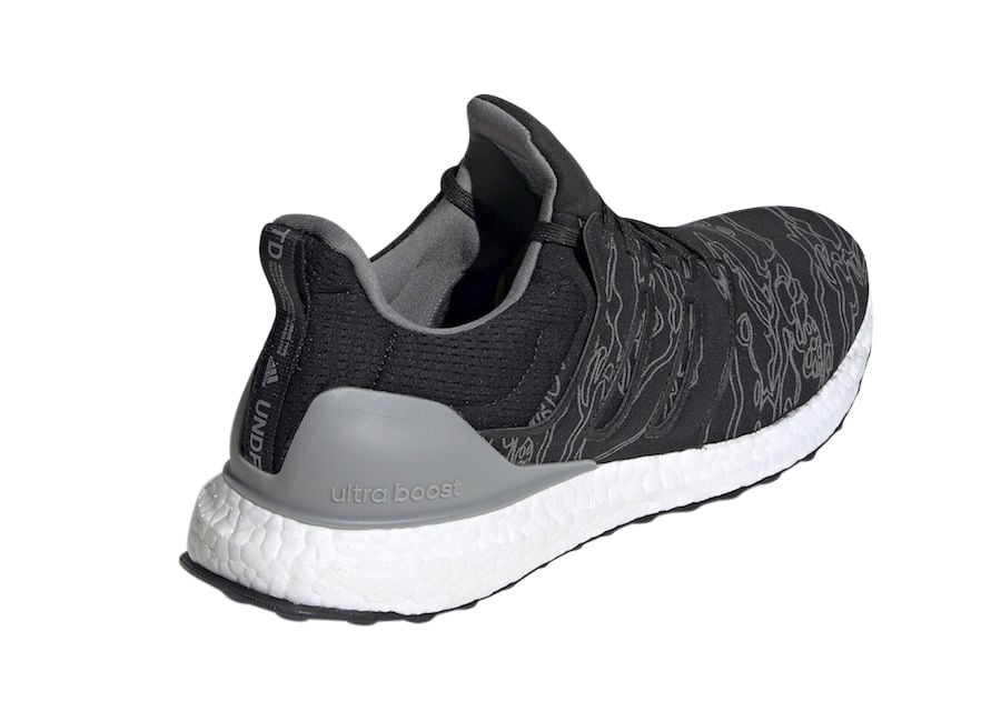 Undefeated x adidas Ultra Boost Core Black - Image 3