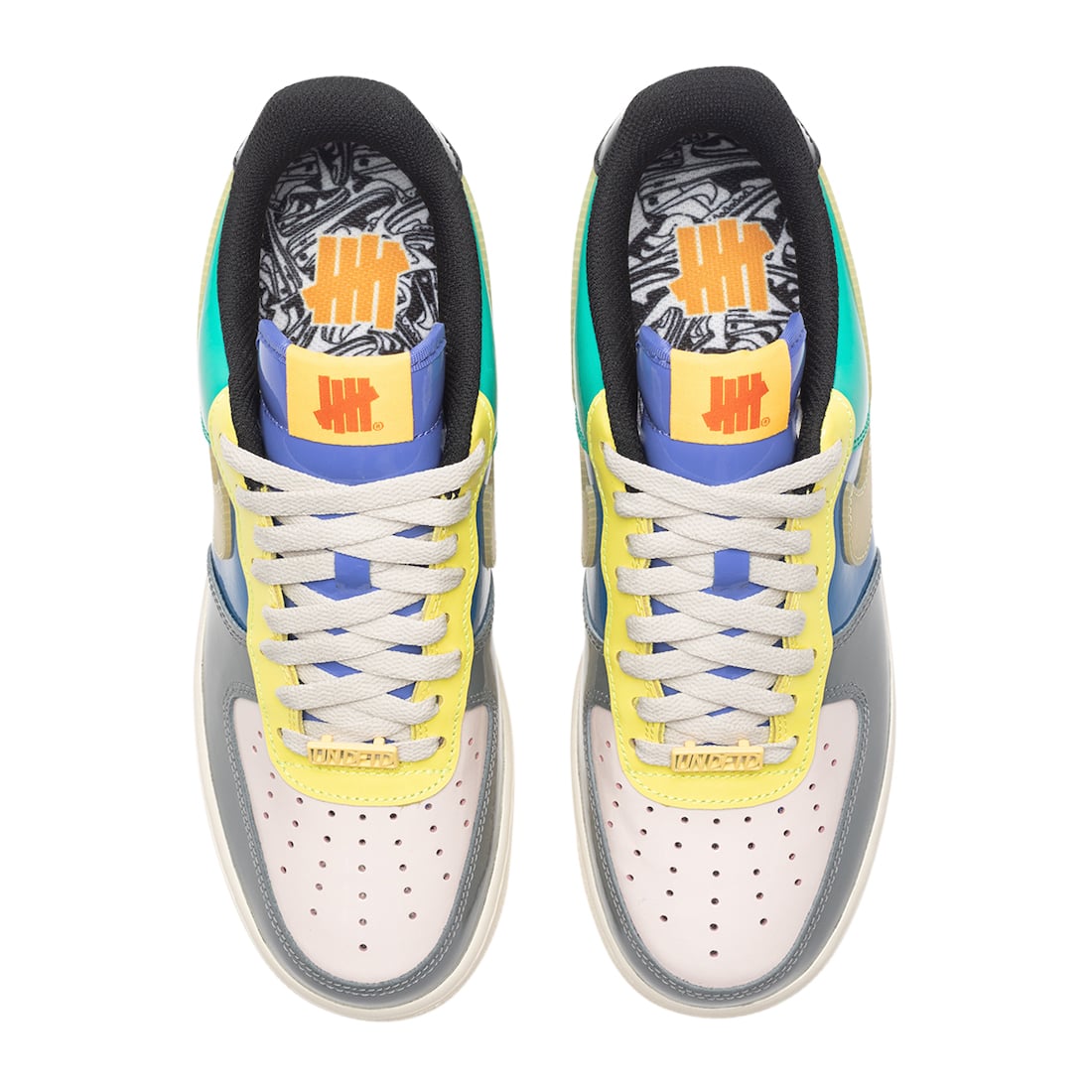 Undefeated x Nike Air Force 1 Low Smoke Grey - Image 3
