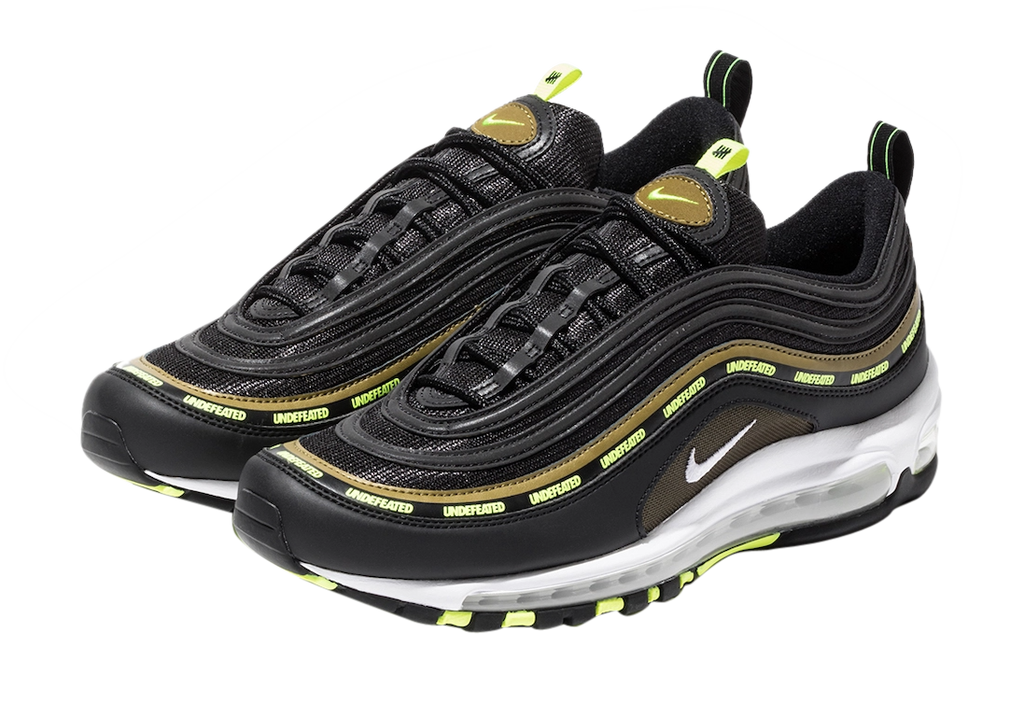 Undefeated x Nike Air Max 97 Black Volt - Image 2