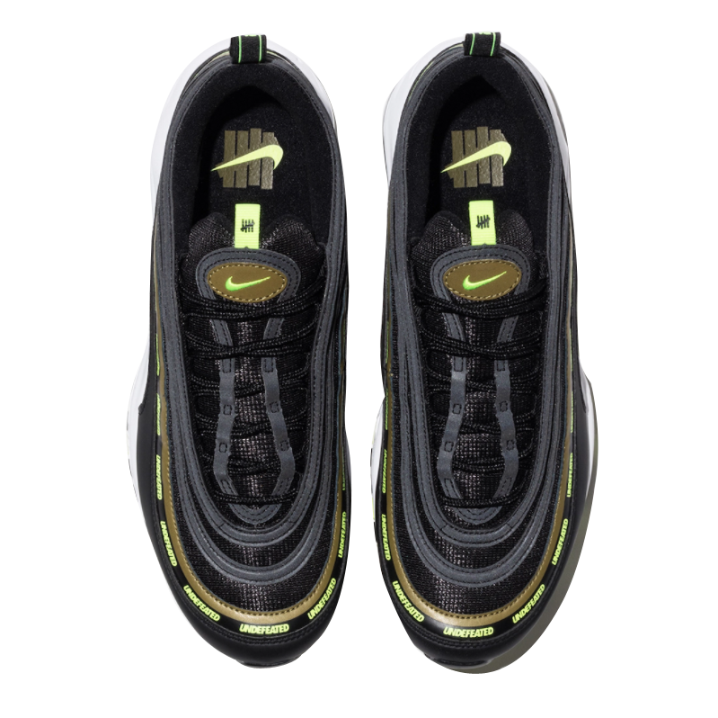 Undefeated x Nike Air Max 97 Black Volt - Image 3