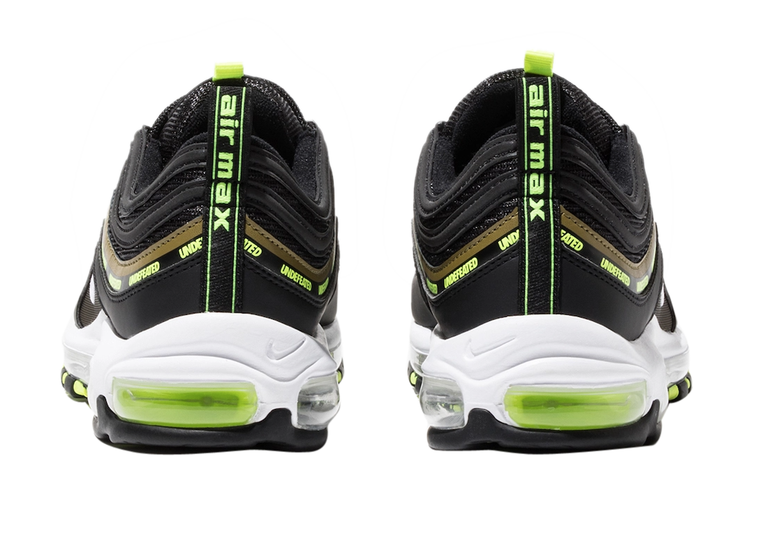 Undefeated x Nike Air Max 97 Black Volt - Image 4