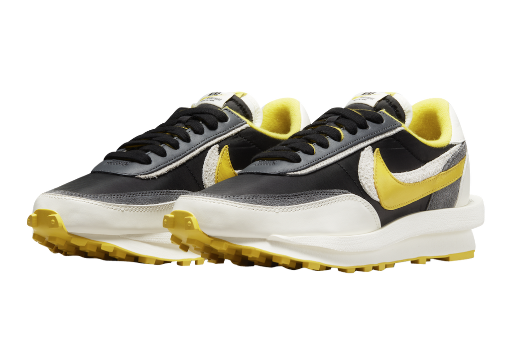 Undercover x Sacai x Nike LDWaffle Bright Citron - Image 2
