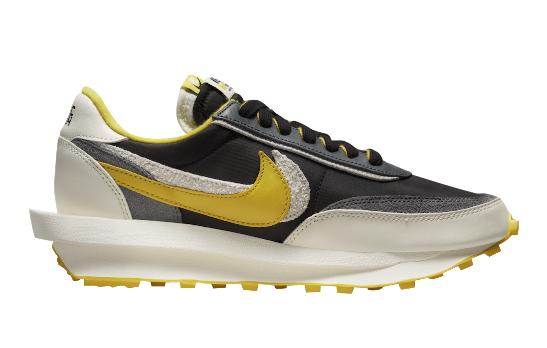 Undercover x Sacai x Nike LDWaffle Bright Citron - Image 3