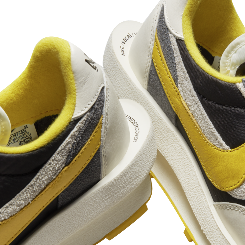 Undercover x Sacai x Nike LDWaffle Bright Citron - Image 10
