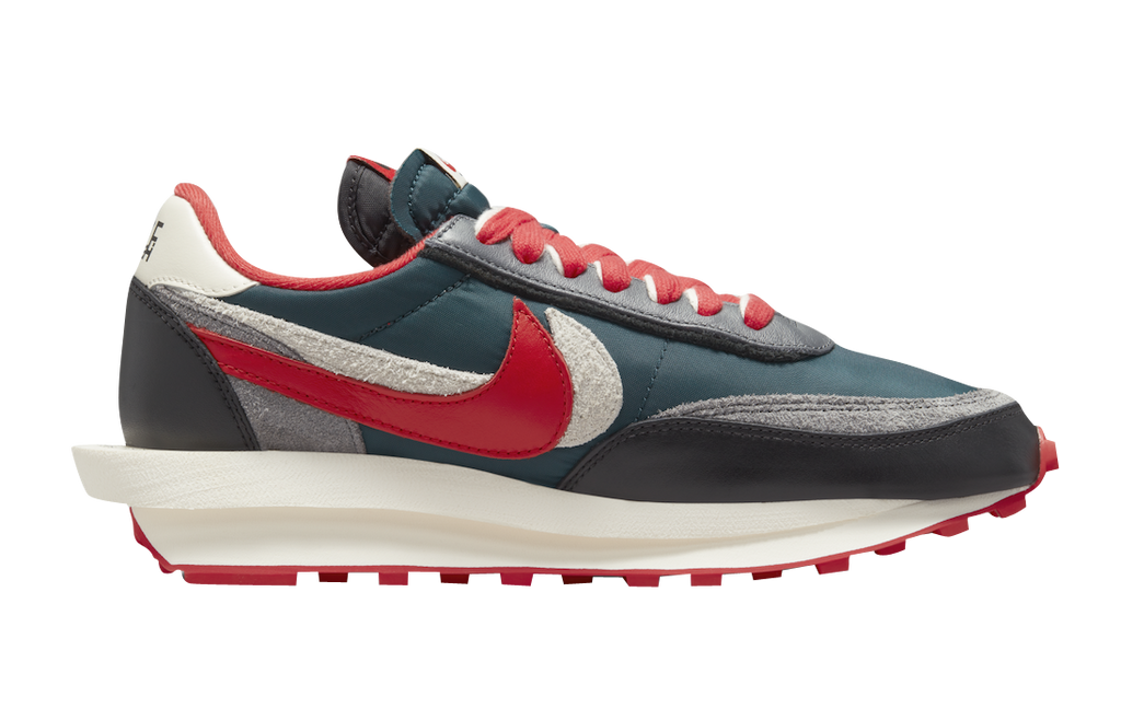 Undercover x Sacai x Nike LDWaffle Midnight Spruce - Image 3