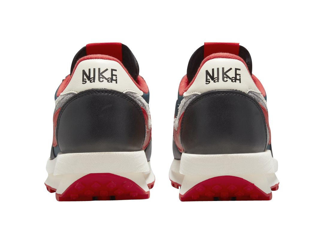 Undercover x Sacai x Nike LDWaffle Midnight Spruce - Image 5