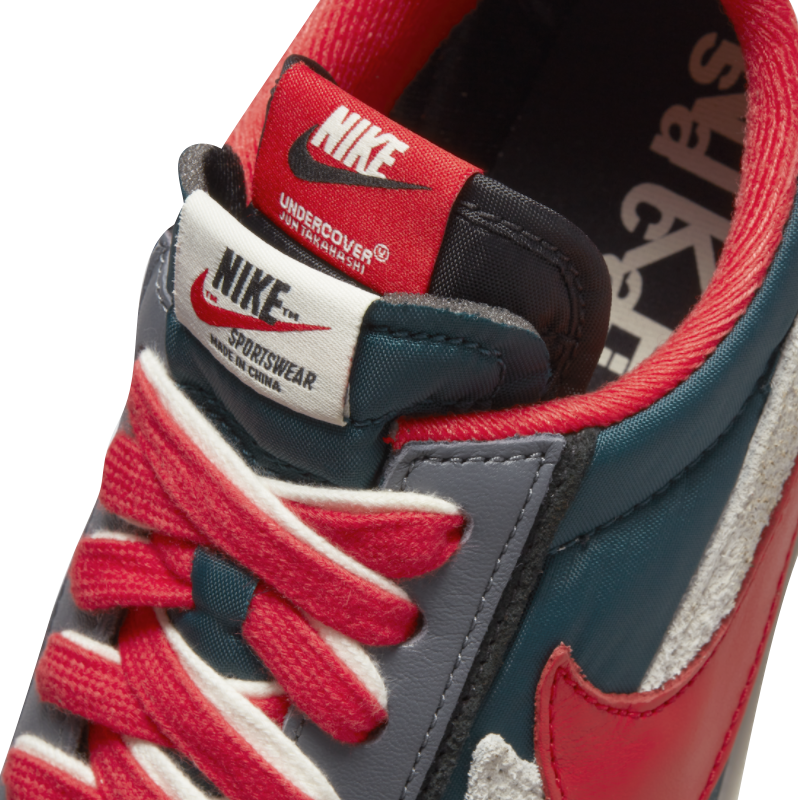 Undercover x Sacai x Nike LDWaffle Midnight Spruce - Image 7