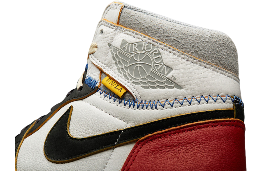 Union x Air Jordan 1 Retro High OG NRG Varsity Red - Image 7