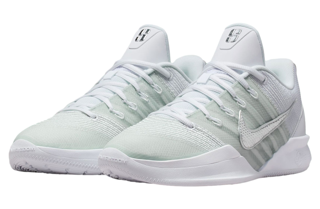 Unisex Nike Sabrina 3 White/Mint Foam - Image 2