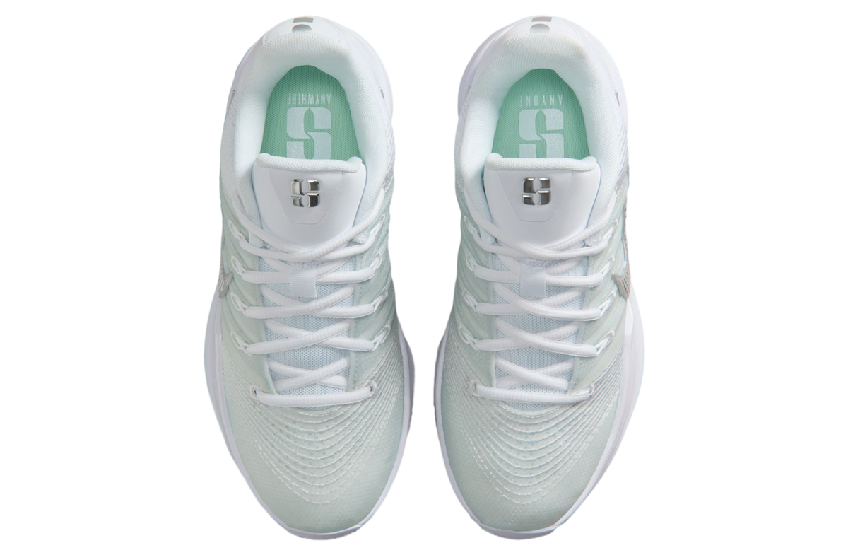 Unisex Nike Sabrina 3 White/Mint Foam - Image 4