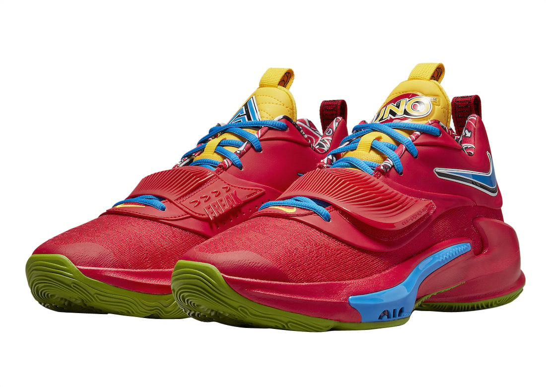 UNO x Nike Zoom Freak 3 University Red - Image 2