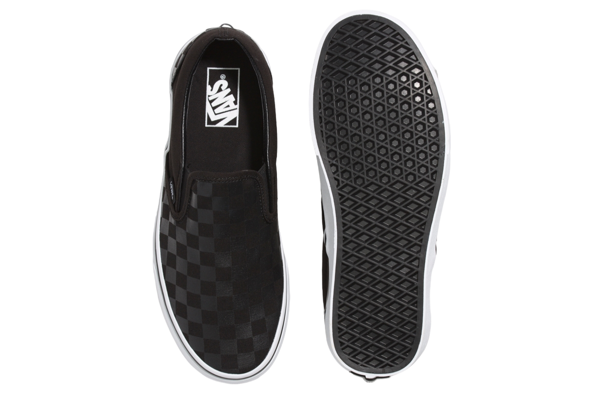 Vans Classic Slip-on Checkerboard Black Check - Image 3