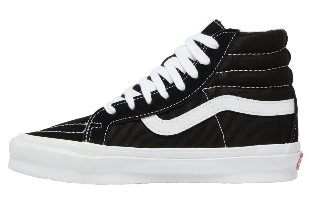 Vans OG Sk8-Hi LX Black / True White - Image 2