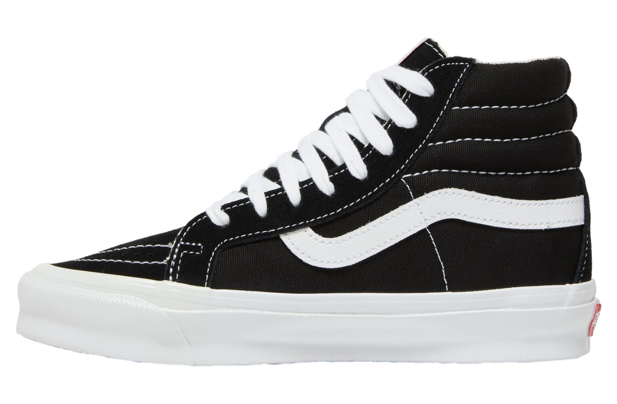 Vans OG Sk8-Hi LX Black / True White - Image 2