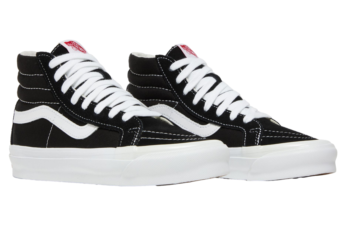 Vans OG Sk8-Hi LX Black / True White - Image 5