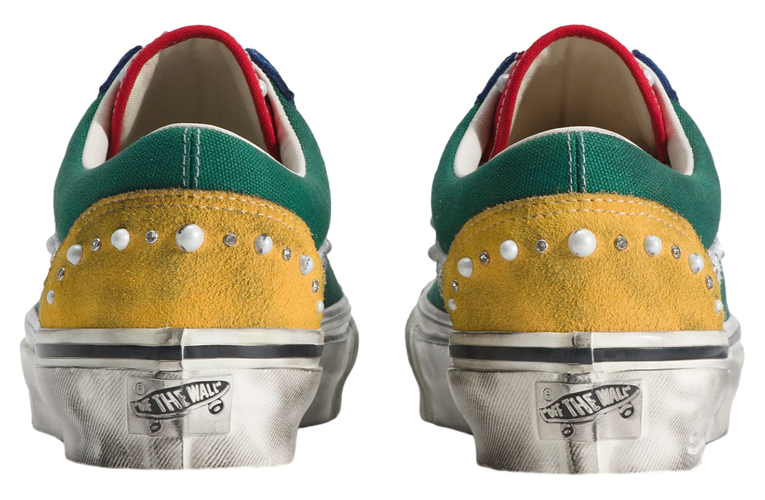 Vans Old Skool Green / Multi - Image 3