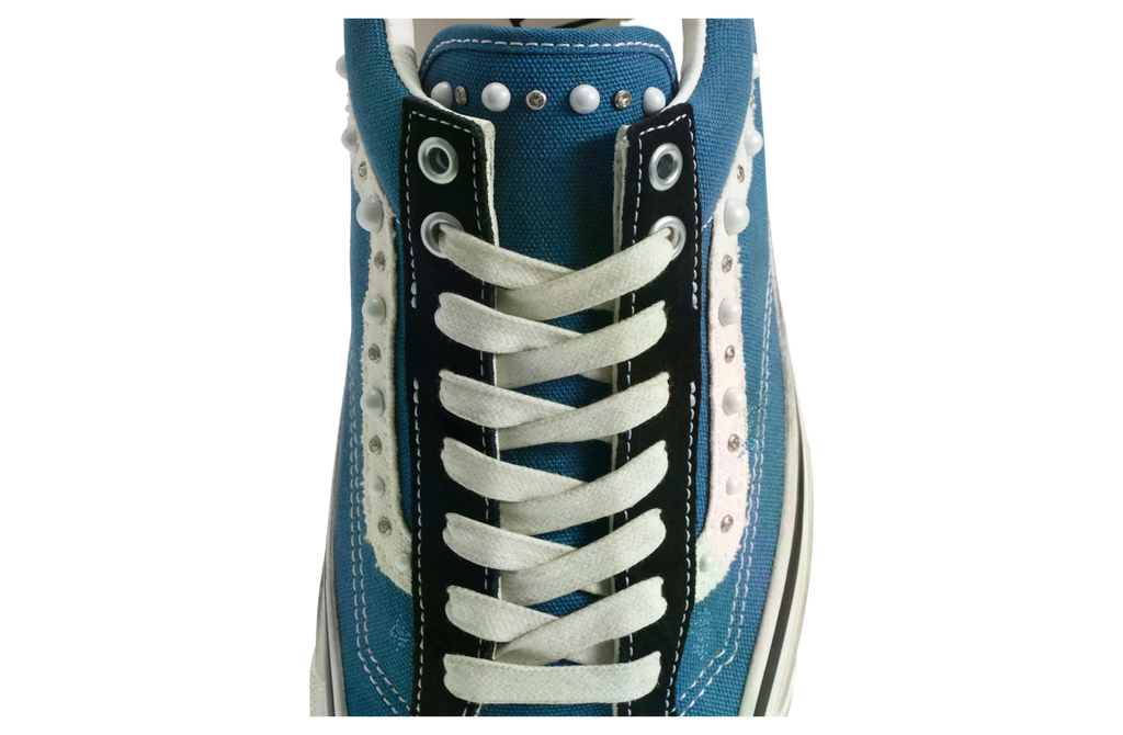 Vans Premium Old Skool 36 Black / Navy Blue - Image 5