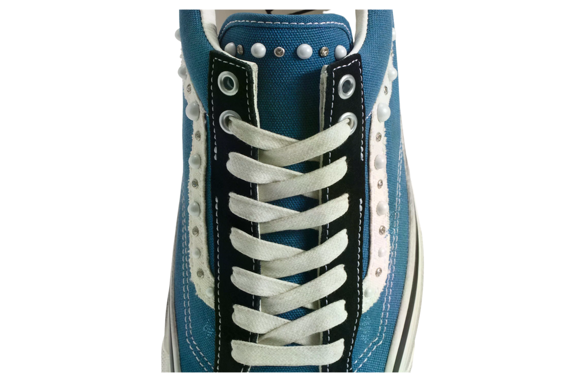 Vans Premium Old Skool 36 Black / Navy Blue - Image 5