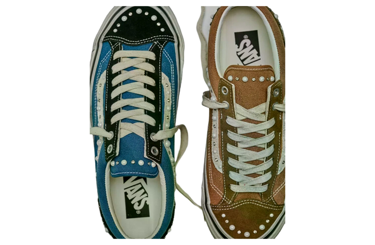 Vans Premium Old Skool 36 Black / Navy Blue - Image 7