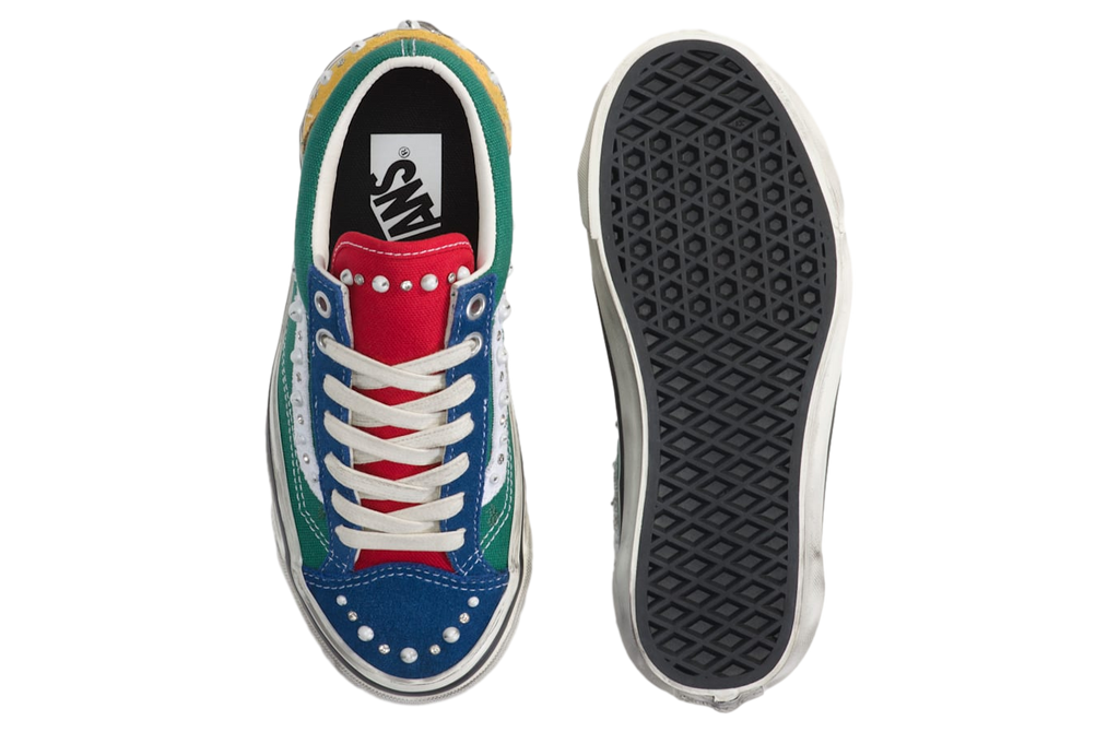Vans Premium Old Skool 36 GS Pearlized Yacht Club Green Multi - Image 3