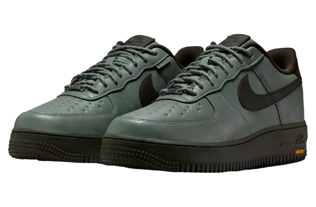 Vibram x Nike Air Force 1 Low Clay Green / Speed Yellow - Image 2