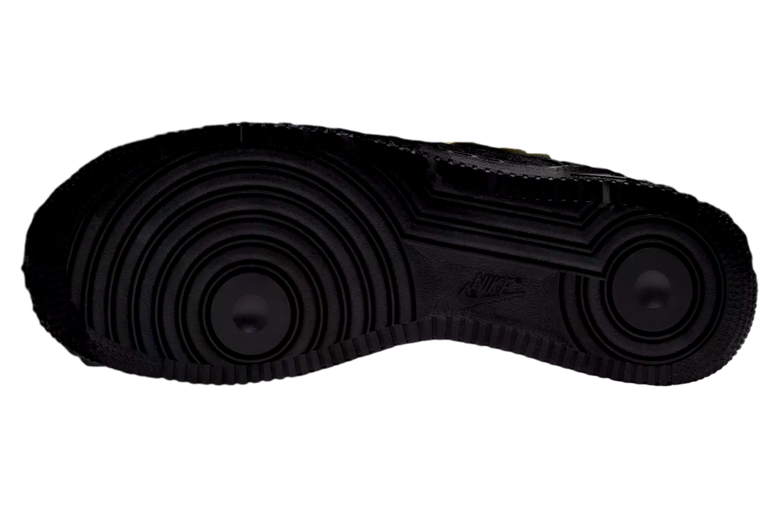 Victor Solomon x Nike Air Force 1 Low Black / Metallic Gold - Image 6