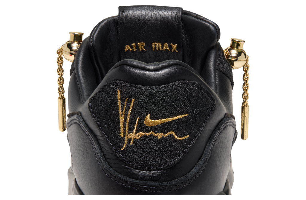 Victor Solomon x Nike Air Max 90 Black / Metallic Gold - Image 10